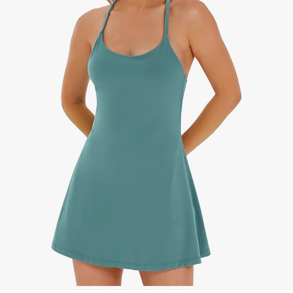 Teal Tennis Dress